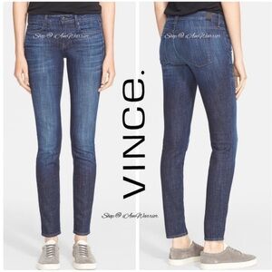 Vince Dylan dark wash skinny jeans *shop@iamwarrior